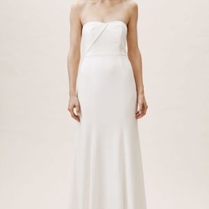BHLDN Delilah Ivory White Wedding Dress